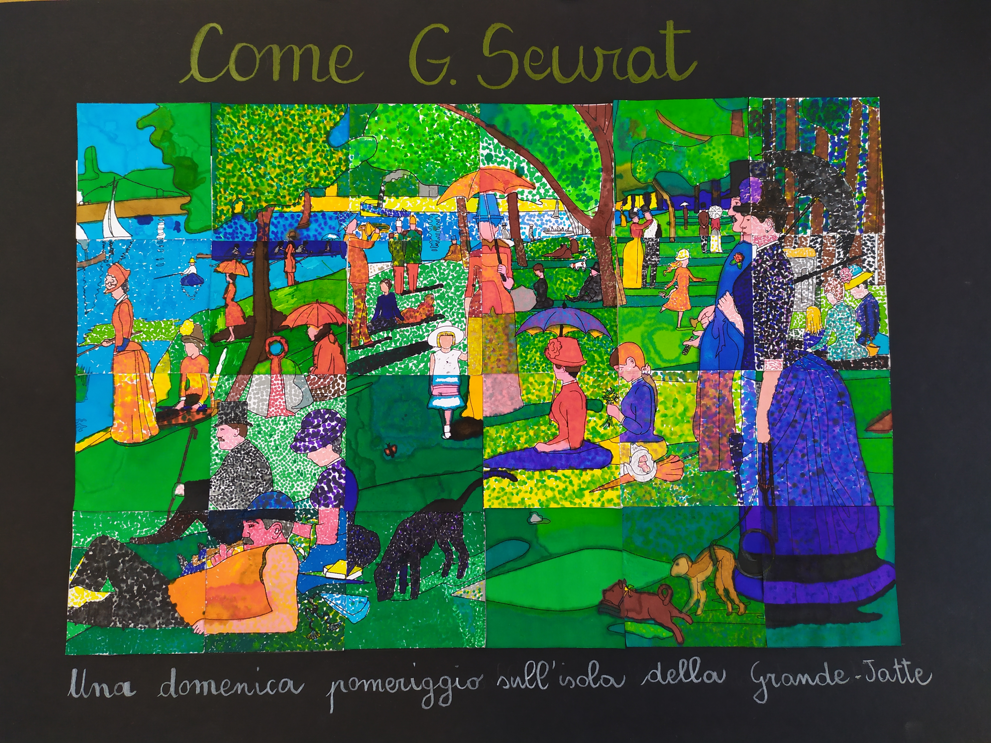 Insieme come Georges Seurat 3/3